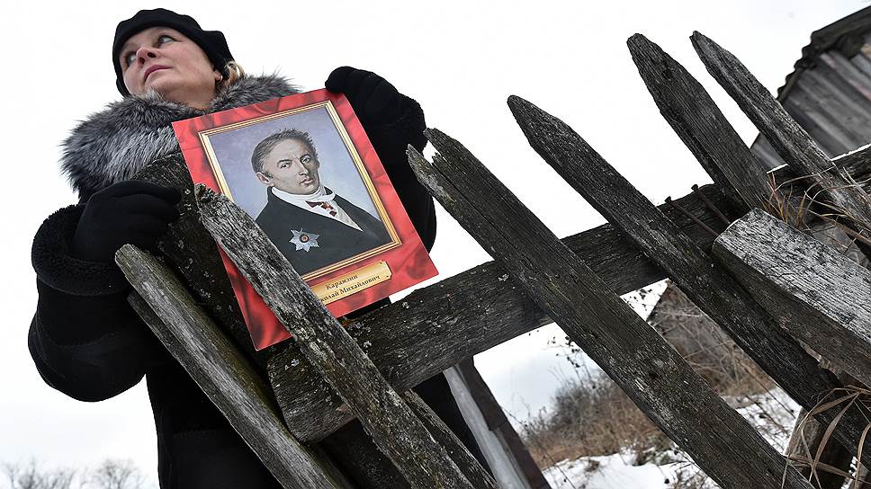 Елена Буканина старается, чтобы в Карамзинке сохранилась память о знаменитом земляке 
