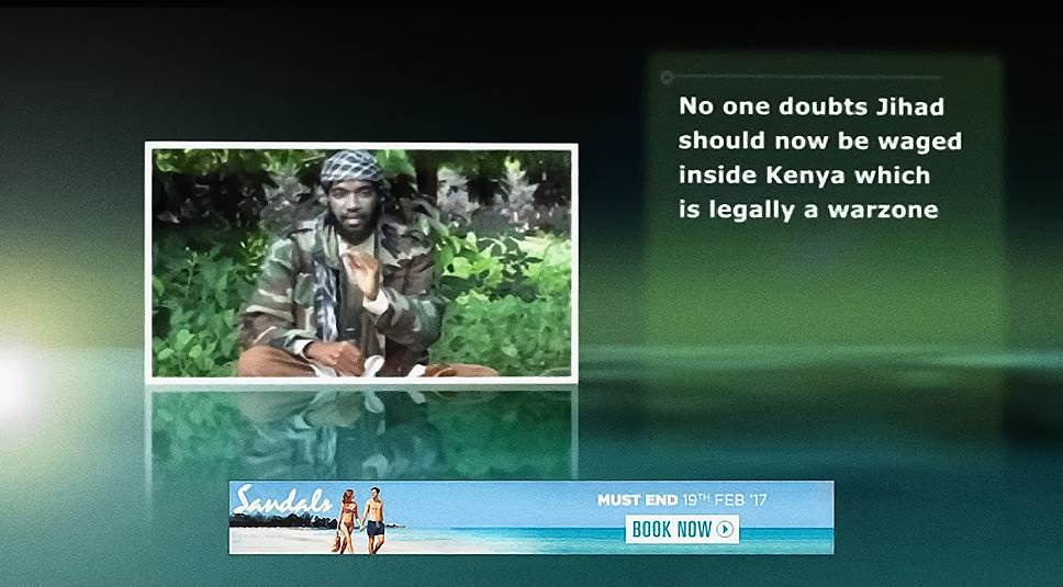 Вряд ли оператор люксовых курортов хотел оказаться рядом с роликом от &quot;Харакат аш-Шабаб&quot; -- восточноафриканской джихадистской группы, связанной с &quot;Аль-Каидой&quot; 