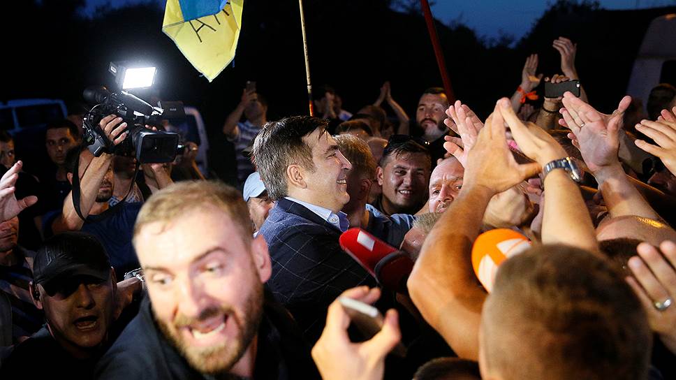 Ради чего Михаил Саакашвили прорывался через украинскую границу