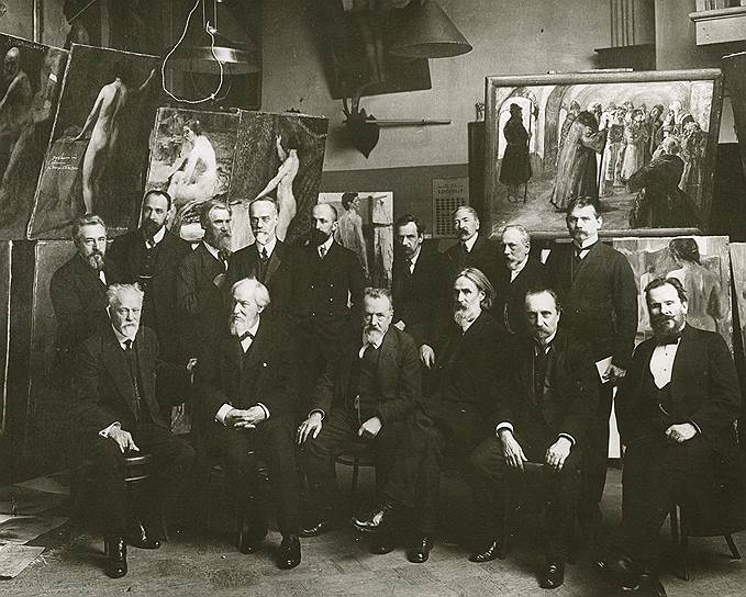 Совет Высшего художественного училища при Императорской Академии художеств. 1913 год 

