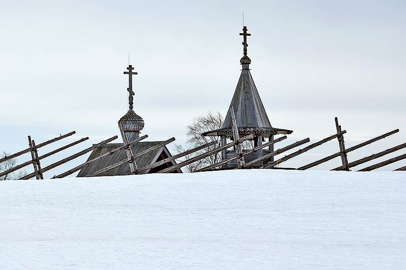 Именно в это время года лучше всего смотрится архитектура Русского Севера