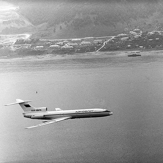 Ту-154 стал самым массовым советским самолетом 
