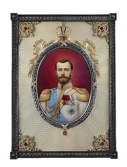 Портреты Николая II и императрицы (С.О. Минько)