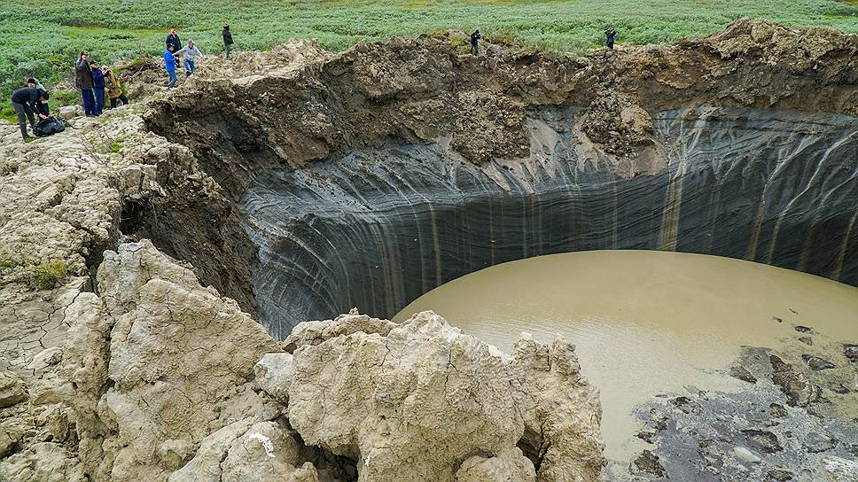 Ямальский кратер стал загадкой ХХI века для геологов всего мира