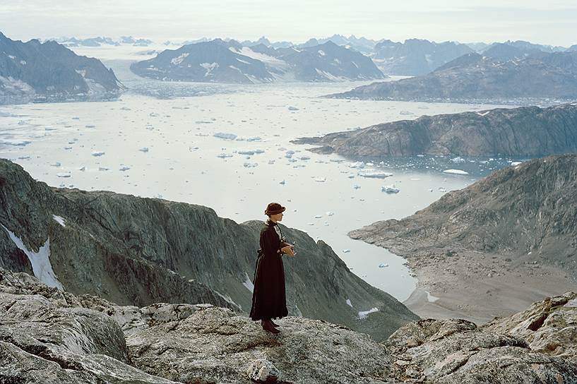 «Вокруг Кангерлуссуак. Западная Гренландия» — фотосерия из книги «Личности», посвященной путешественницам начала XX века. Тоне Бе Биркеленд (Швейцария)
