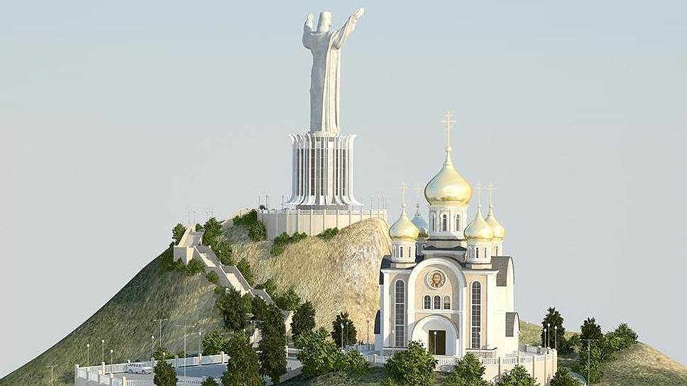 Презентационная модель монументального комплекса во Владивостоке