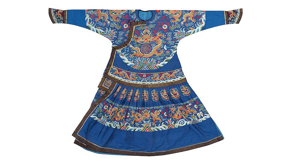 Парадное одеяние императора — халат чаопао. Эпоха Цин, правление Цзяцин (1796–1821)