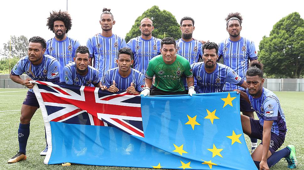 Сборная Тувалу (Океания) на турнирах непризнанных представляет признанное государство в 11 тысяч жителей, которое, однако, не входит в FIFA