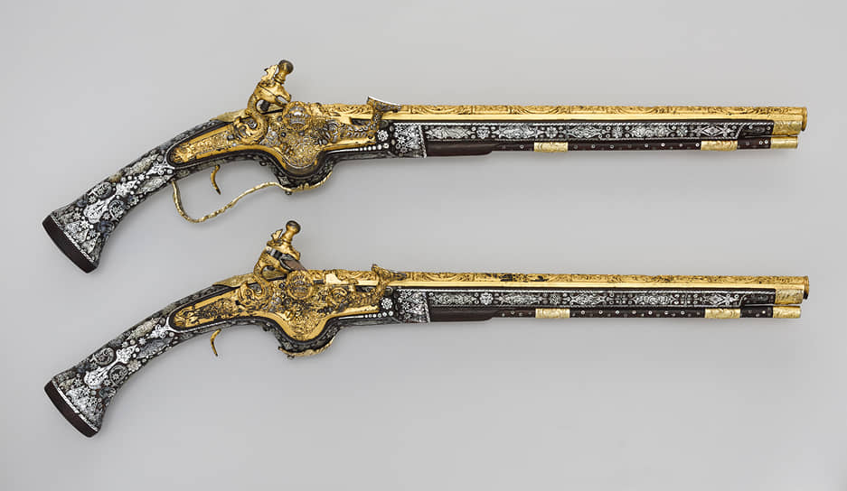 Пистолеты с ударно-кремневым замком. 1660–1670-е годы
