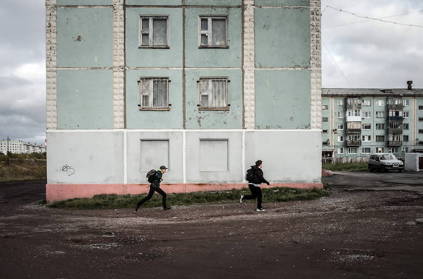 В одном из дворов Воркуты