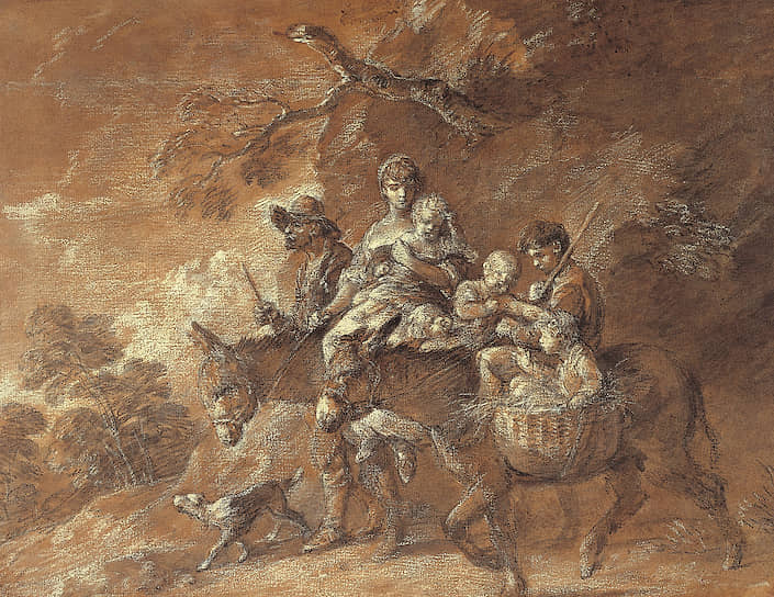 «Крестьяне, едущие на рынок», 1770-1774 годы