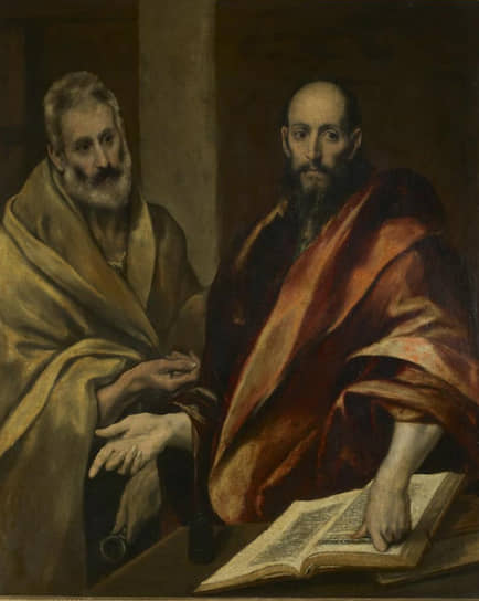 Эрмитажные «Апостолы Петр и Павел» до марта будут на выставке в культурном фонде Альды Фенди (Рим)