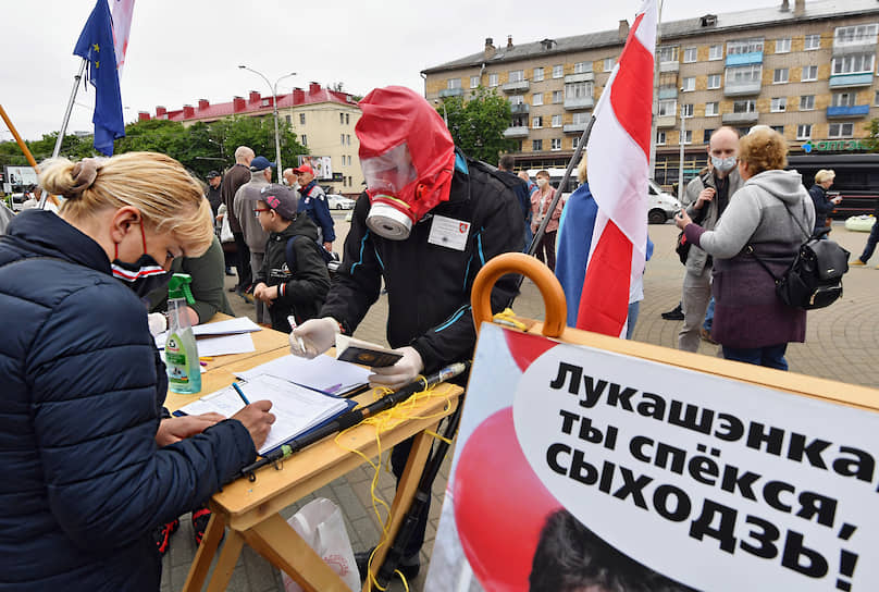 Уличная активность в Белоруссии не в тренде. Хотя в период сбора подписей в пользу альтернативных кандидатов на президентский пост оживление наблюдалось