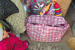 «Классические» клетчатые сумки в Багратионовске не в ходу