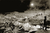 Бомбардировка в Пном-пене. Камбоджа, 1974