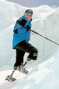 Марк Инглис во время своего исторического восхождения