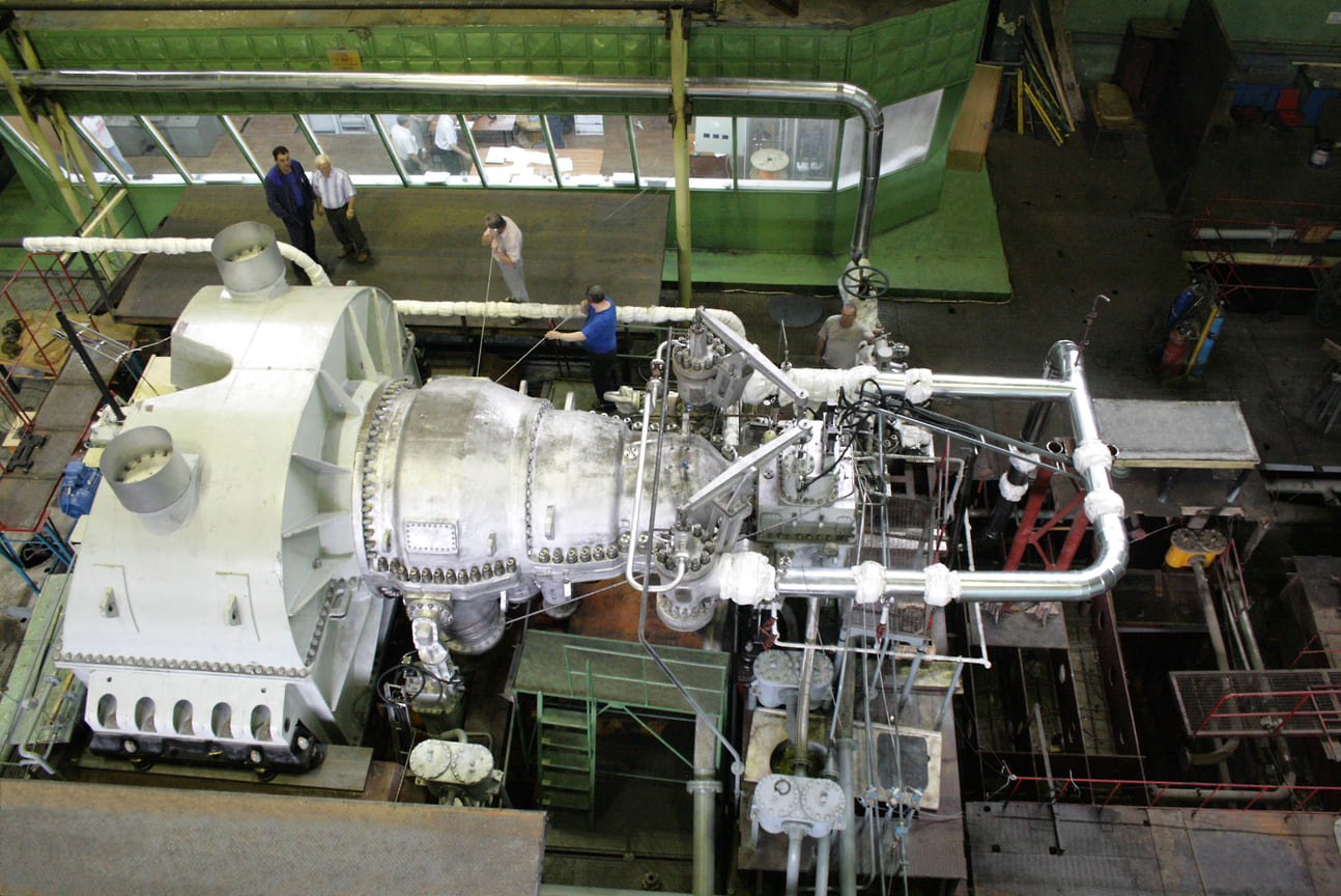 Конденсационная турбина типа К-27-1,3