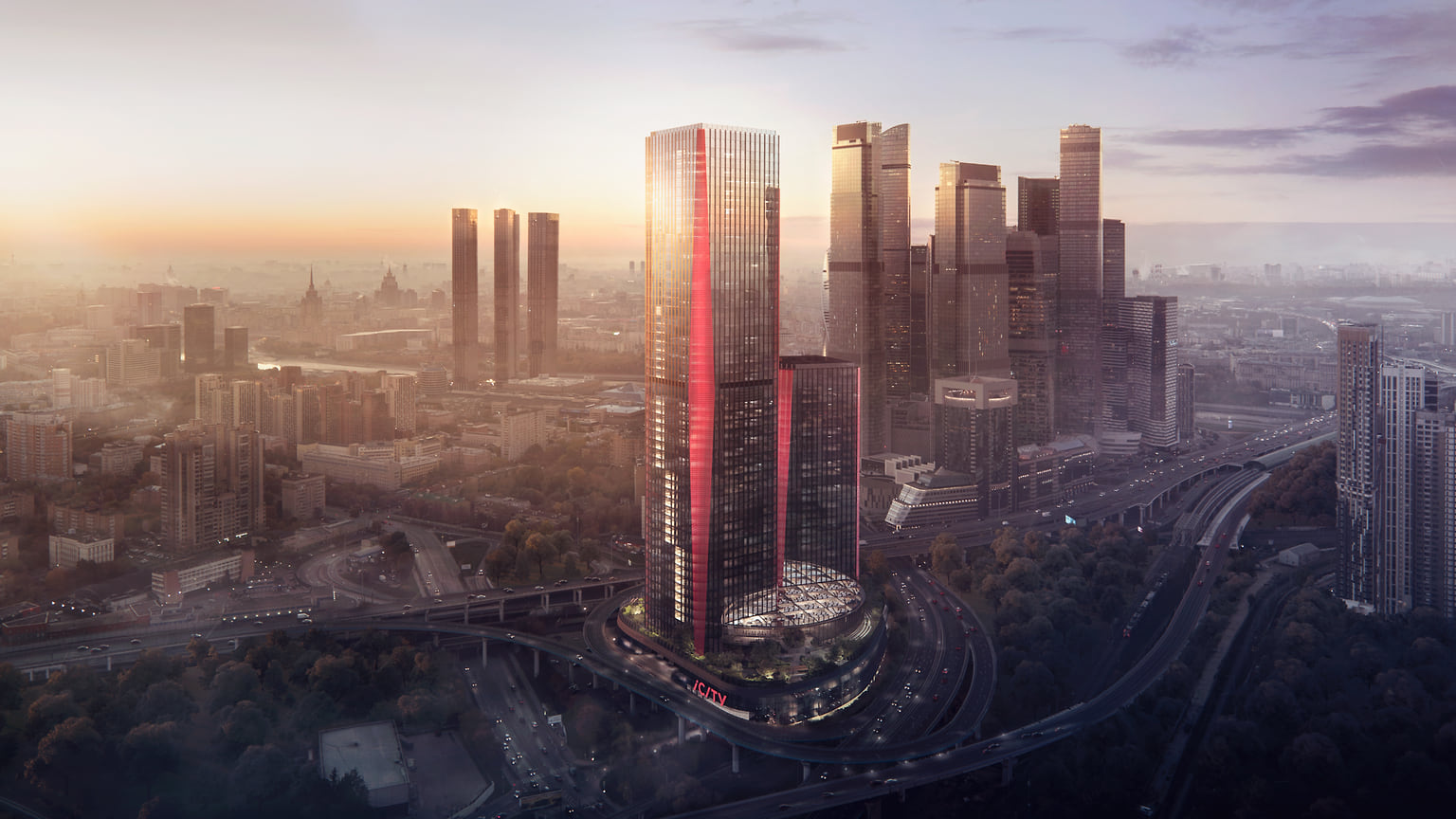 Деловые небоскребы iCITY 