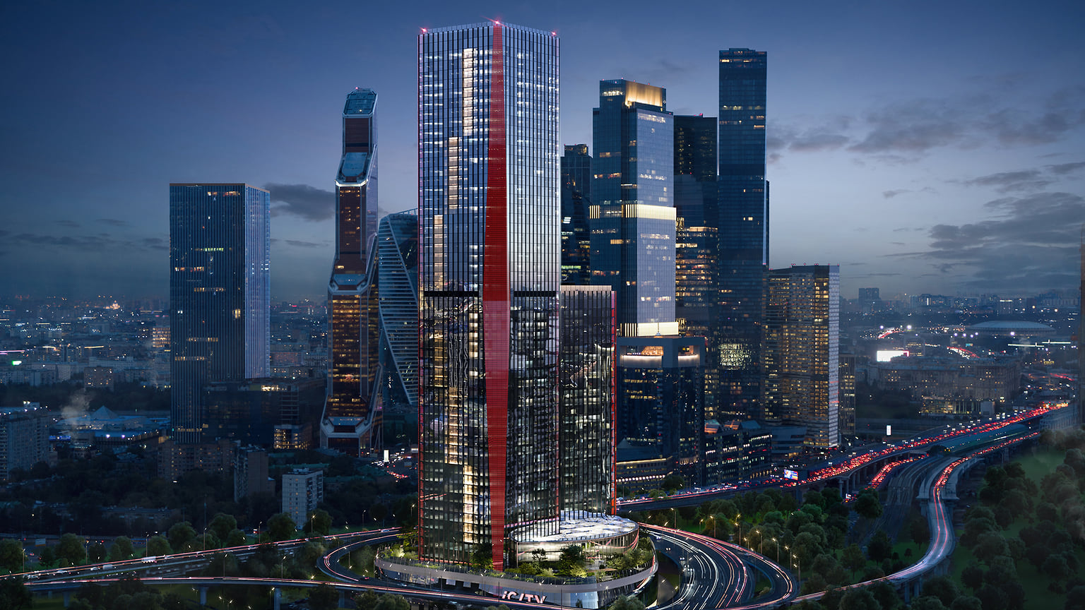 Деловые небоскребы iCITY 