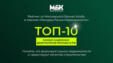 Топ-10 надежных девелоперов России по версии МБК и премии «Рекорды Рынка Недвижимости»