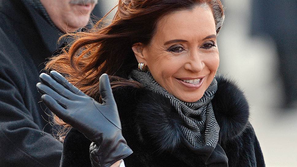 Президент Аргентины Кристина Фернандес де Киршнер