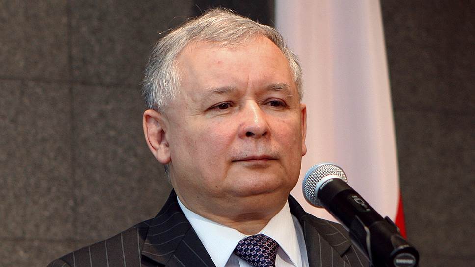 Основатель и председатель партии Право и Справедливость Ярослав Качиньский
 
