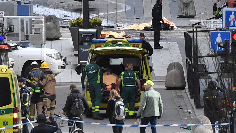 Корреспондент «Ъ FM» — об атаке в центре шведской столицы
