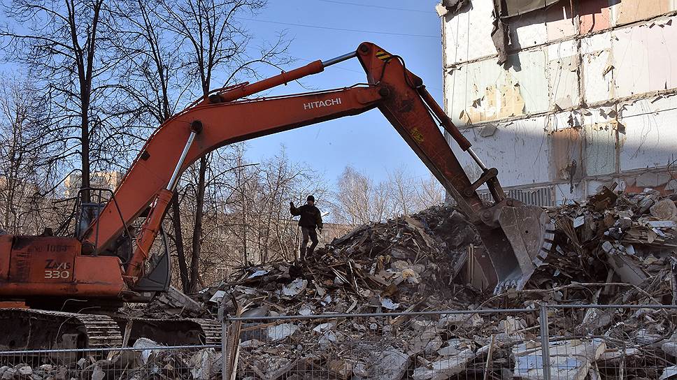 Что будет с обломками разрушенных домов в Москве
