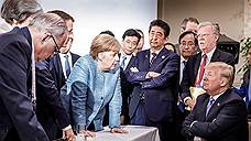 С саммита G7 осталось многозначительное «фото на память»
