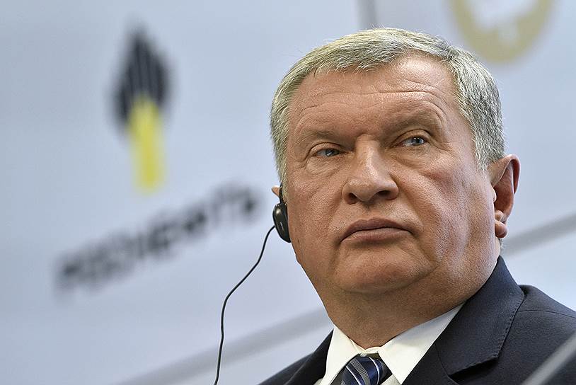 Главный исполнительный директор, председатель правления «Роснефти» Игорь Сечин