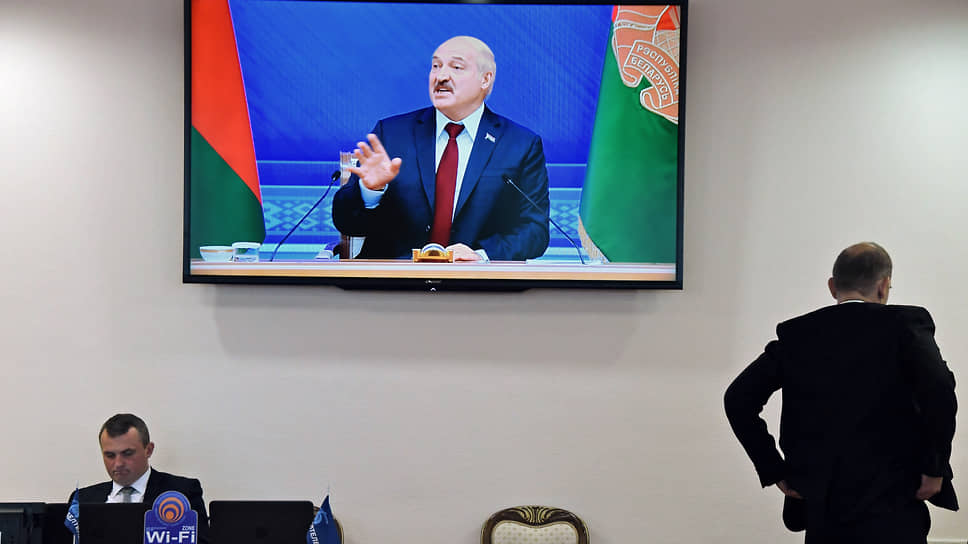 Александр Лукашенко апеллировал к Москве