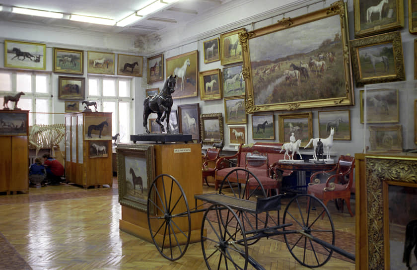 «Собрание музея включает около 3 тыс. разнообразных изображений лошадей»