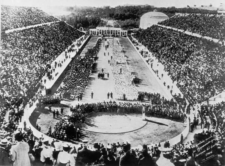 церемония открытия Игр 1906 года