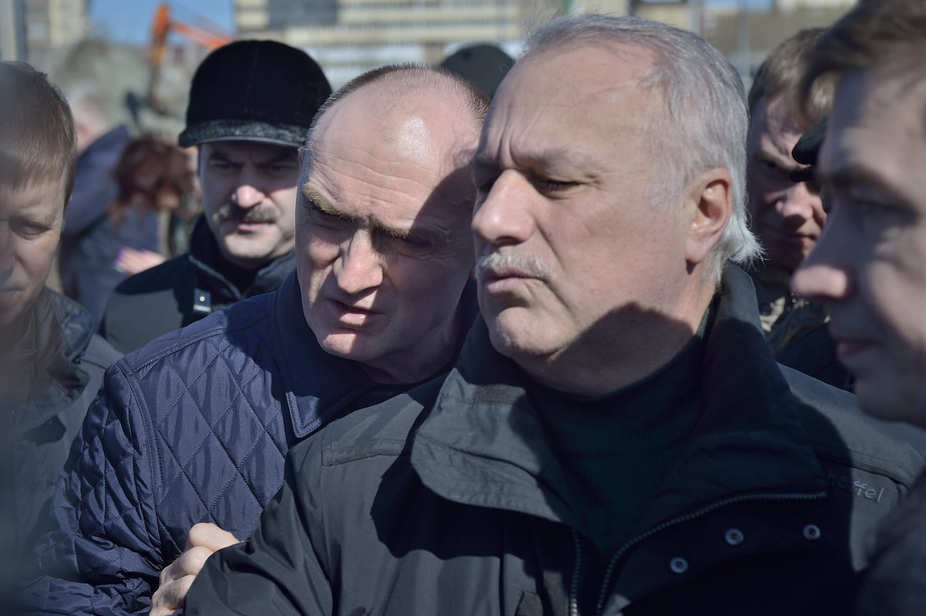 Владимир Алейников (справа) работал в администрации Челябинска при пяти главах и четырех губернаторах