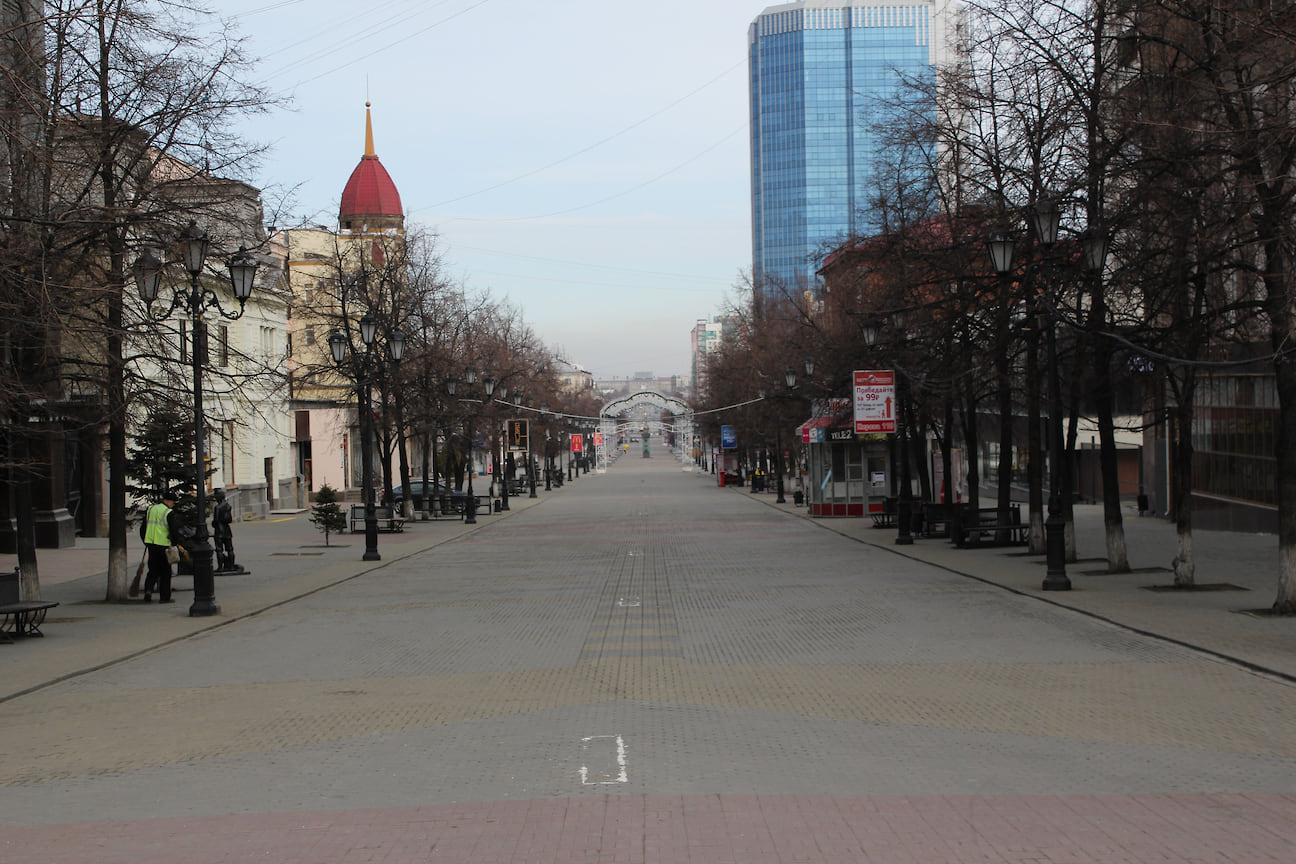 Прогулки по улицам Челябинска были официально запрещены более полутора месяцев