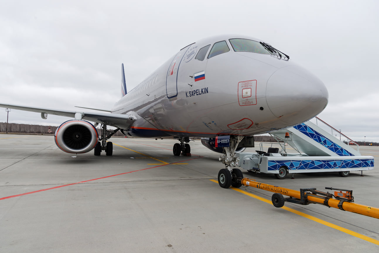 Самолеты Superjet перешли к «России» из парка «Аэрофлота»