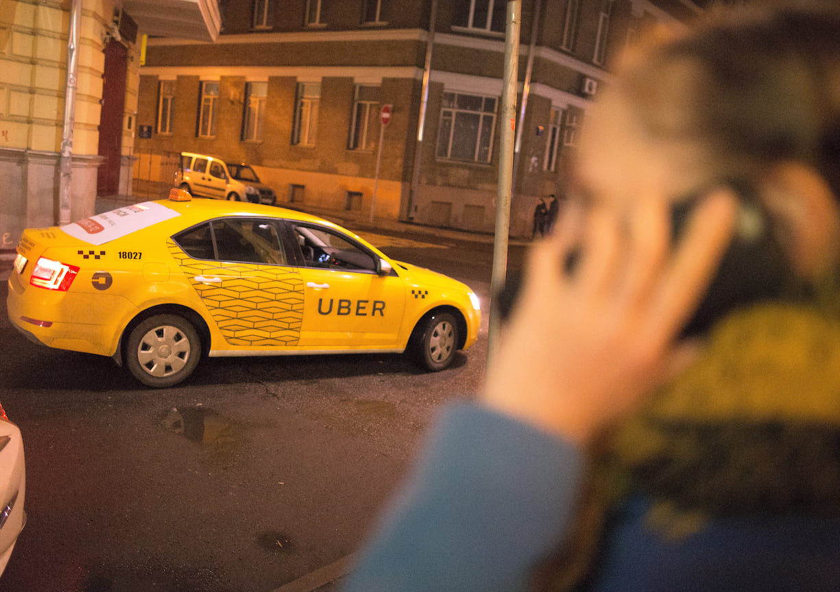 Яндекс такси Uber