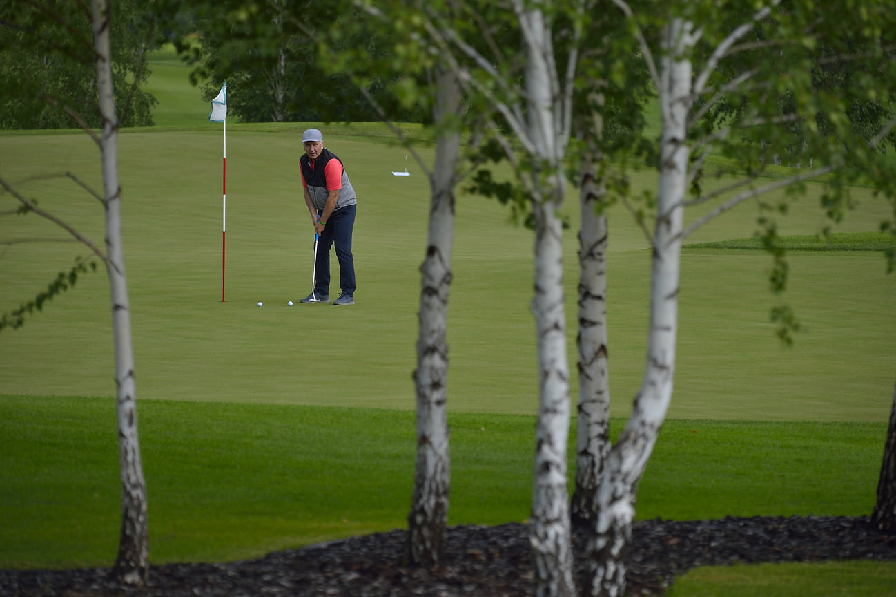Первый турнир по гольфу в челябинском клубе South Ural golf club