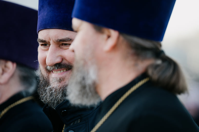 Открытие памятника в честь Собора Архистратига Михаила в Челябинске