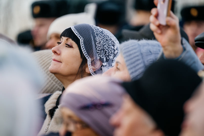 Открытие памятника в честь Собора Архистратига Михаила в Челябинске