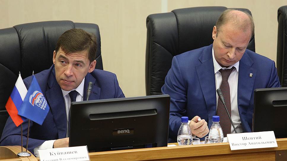 На праймериз по выборам губернатора Свердловской области пойдут Евгений Куйвашев (слева) и Виктор Шептий