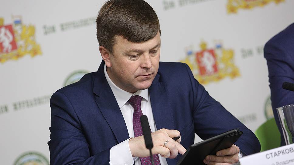 И.о. министра транспорта и дорожного хозяйства Свердловской области Василий Старков.
