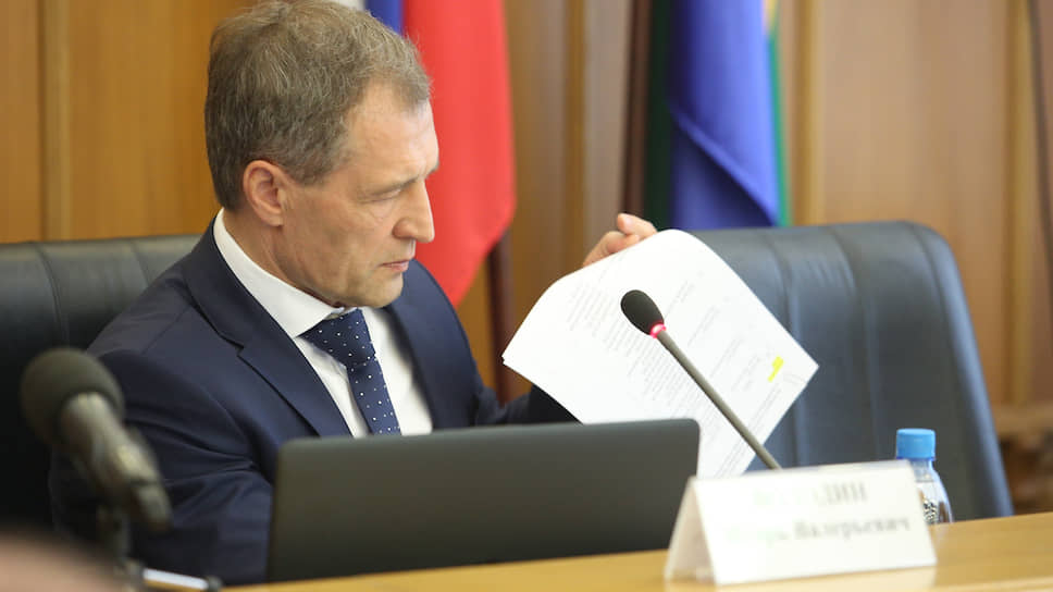 Глава думы Екатеринбурга Игорь Володин планирует рассмотреть материалы счетной палаты на следующей неделе