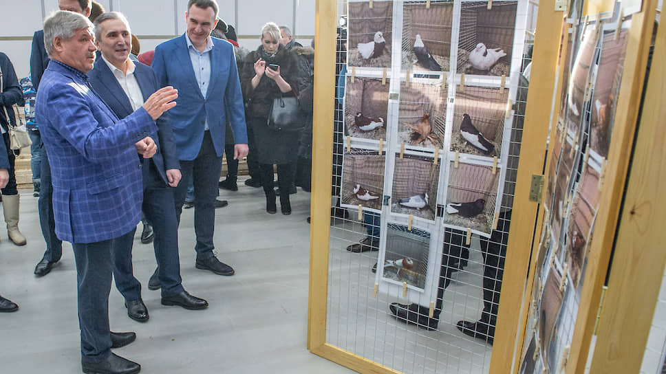 Персональная выставка голубей бывшего губернатора Ямало-Ненецкого автономного округа Юрия Неелова