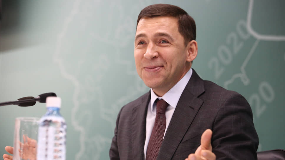 Губернатор Свердловской области Евгений Куйвашев 