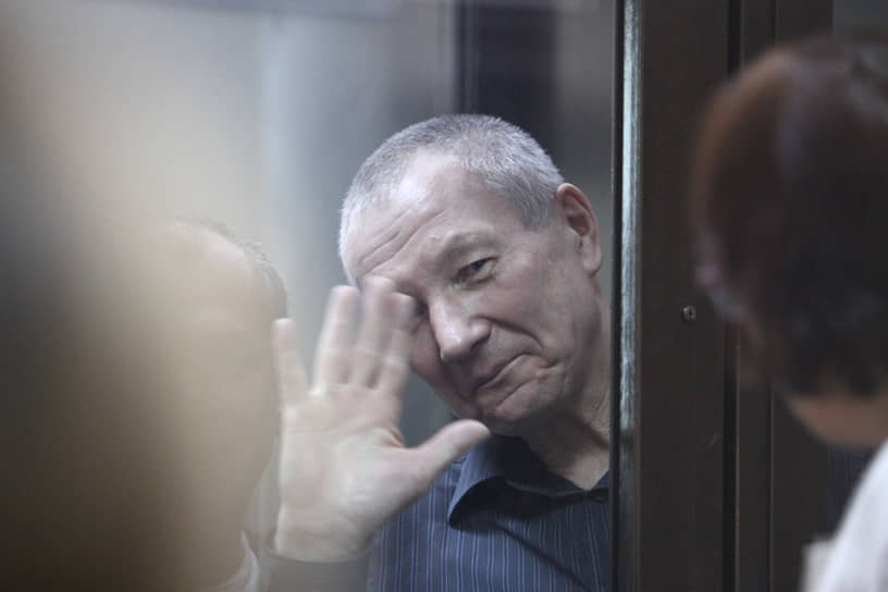 Виктор Контеев во время судебного заседания в Курганском облсуде