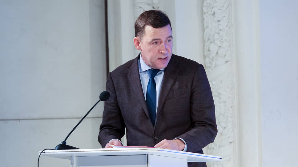 Губернатор Свердловской области Евгений Куйвашев