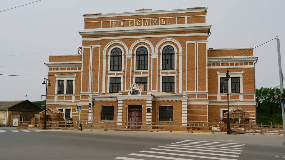 Ирбитский пассаж на реконструкции 