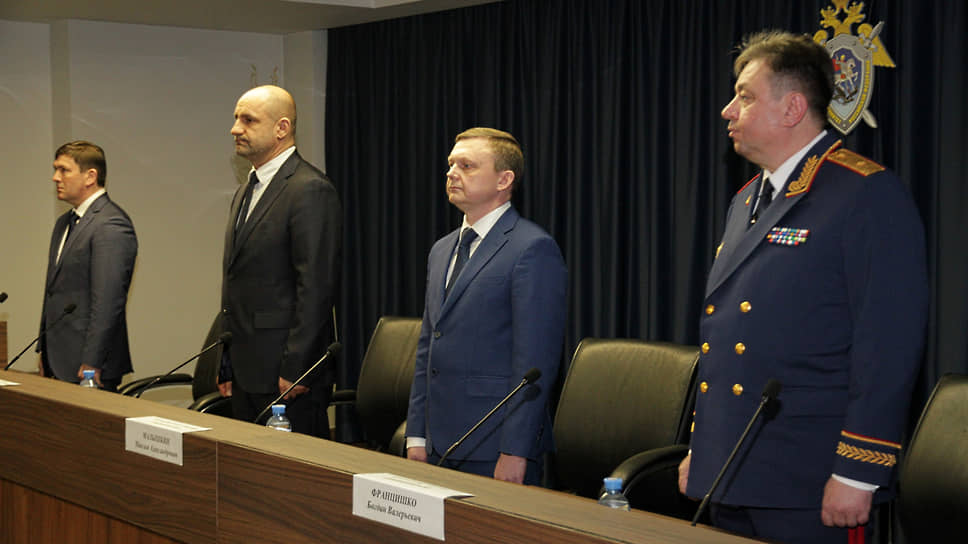 На фото Артем Жога, Михаил Малышкин, Богдан Францишко 