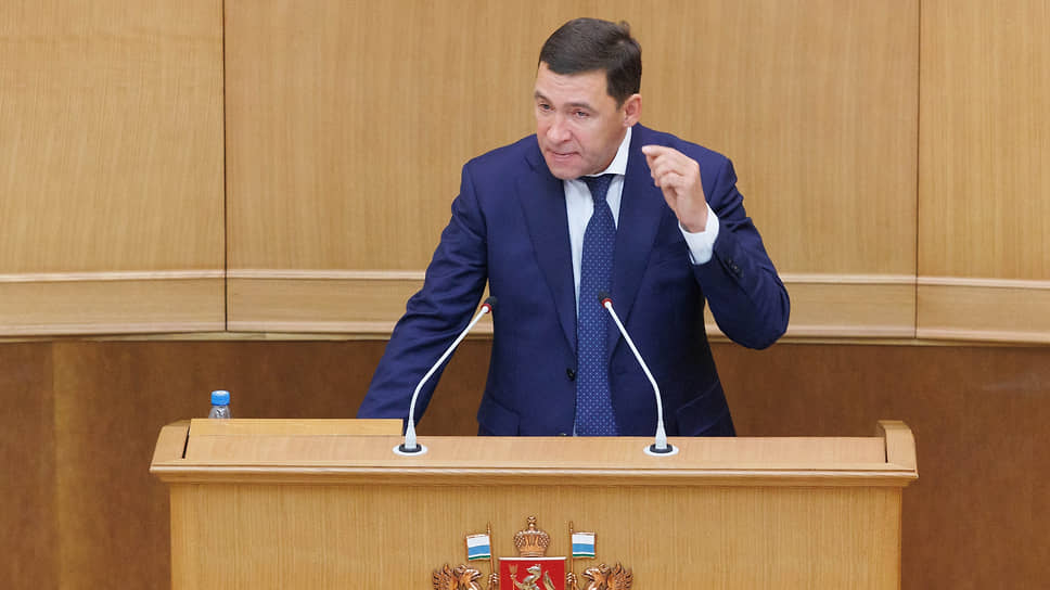 Губернатор Свердловской области Евгений Куйвашев